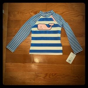 NWT Girls Vineyard Vines for Target Rashguard. XS